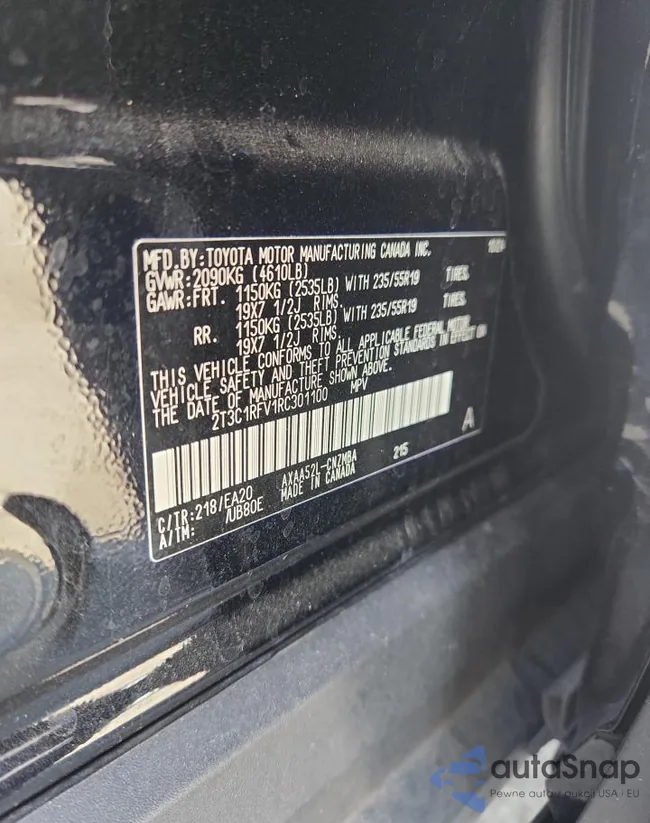 2T3C1RFV1RC301100: 81402015