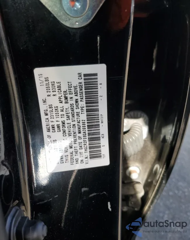 1HGCR2F59GA066862: 71982965