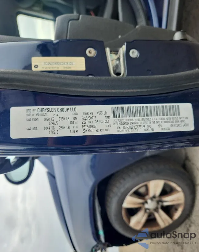 1C4NJDBB3CD578129: 80091095