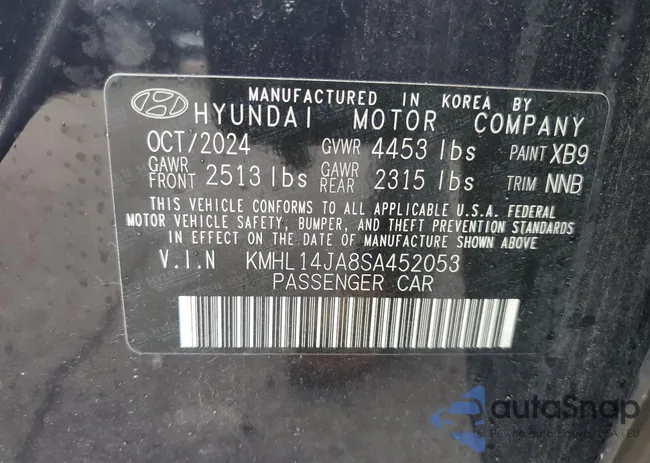 KMHL14JA8SA452053: 81086275