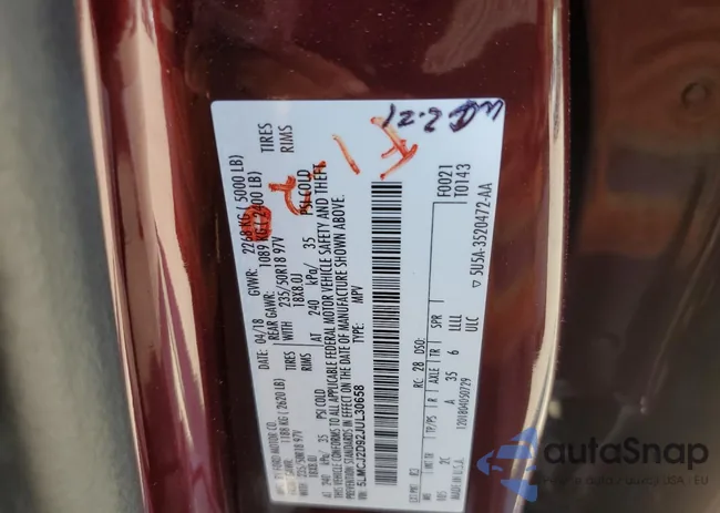 5LMCJ2D92JUL30658: 71531695