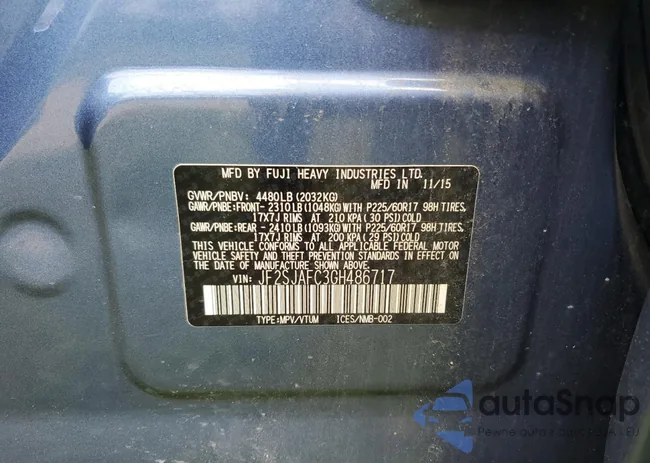 JF2SJAFC3GH486717: 80940255