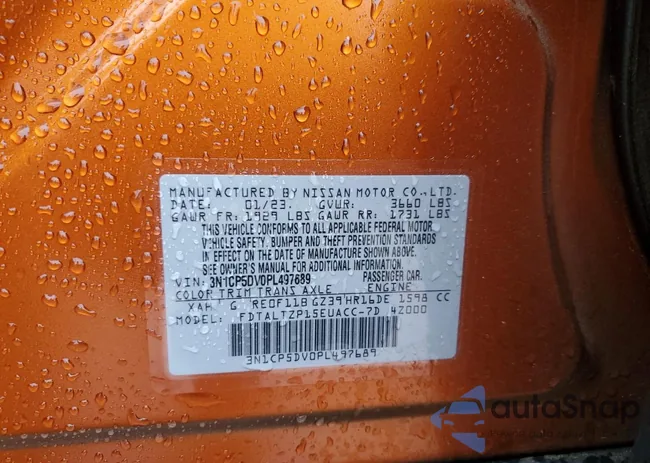 3N1CP5DV0PL497689: 84542955