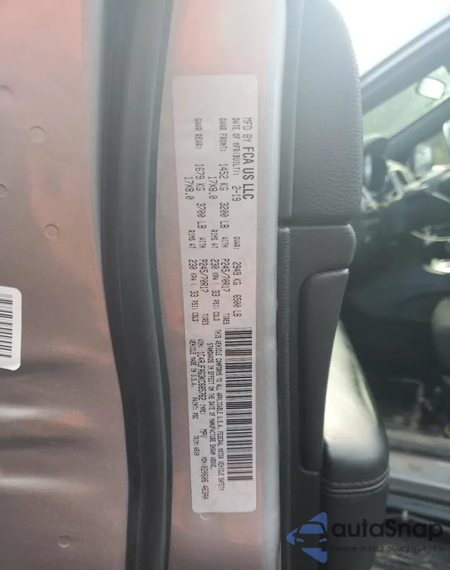 1C4RJFAG3KC685762: 81077165