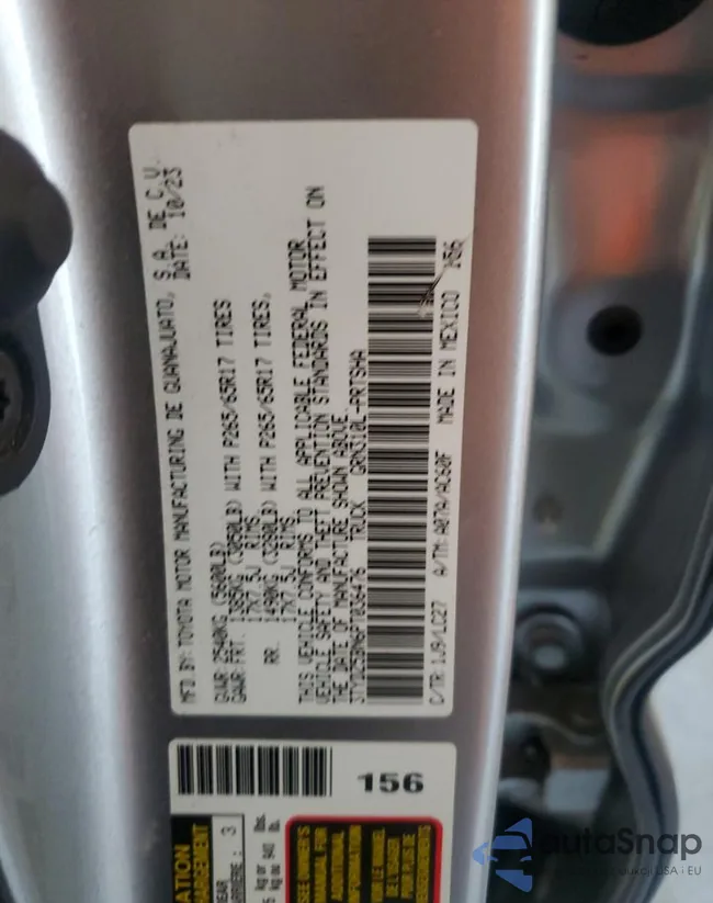 3TYDZ5BN6PT036476: 81673965