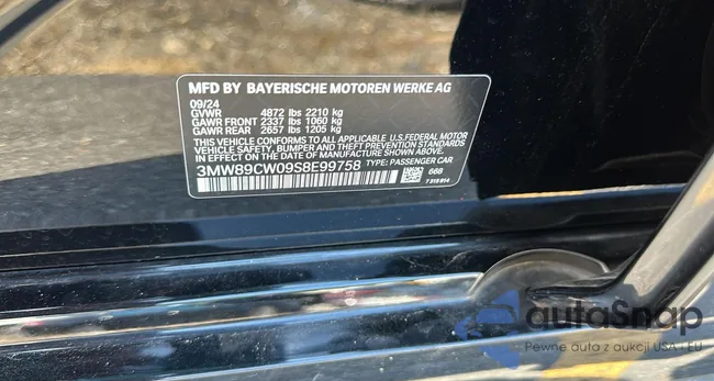 3MW89CW09S8E99758: 84917435