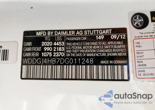 WDDGJ4HB7DG011248: 90697555