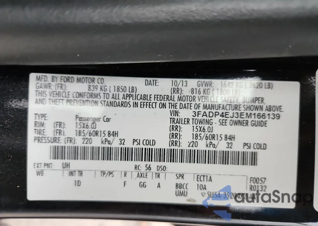 3FADP4EJ3EM166139: 80745615