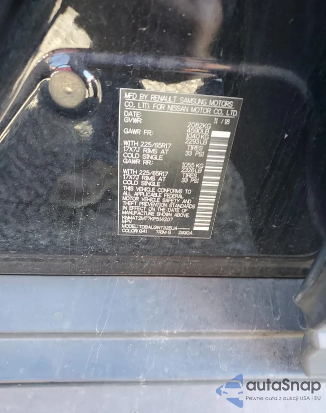 KNMAT2MT7KP514207: 80998285