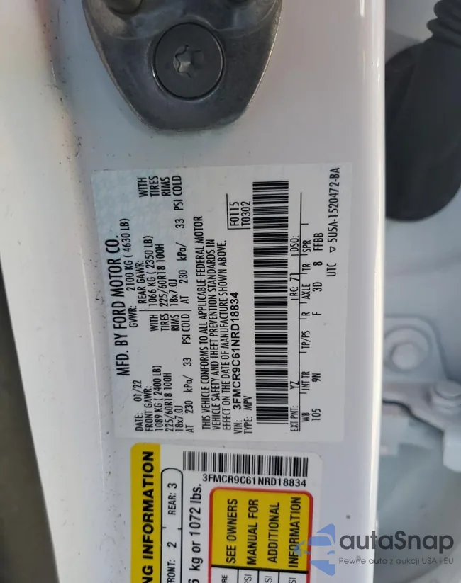 3FMCR9C61NRD18834: 83982045