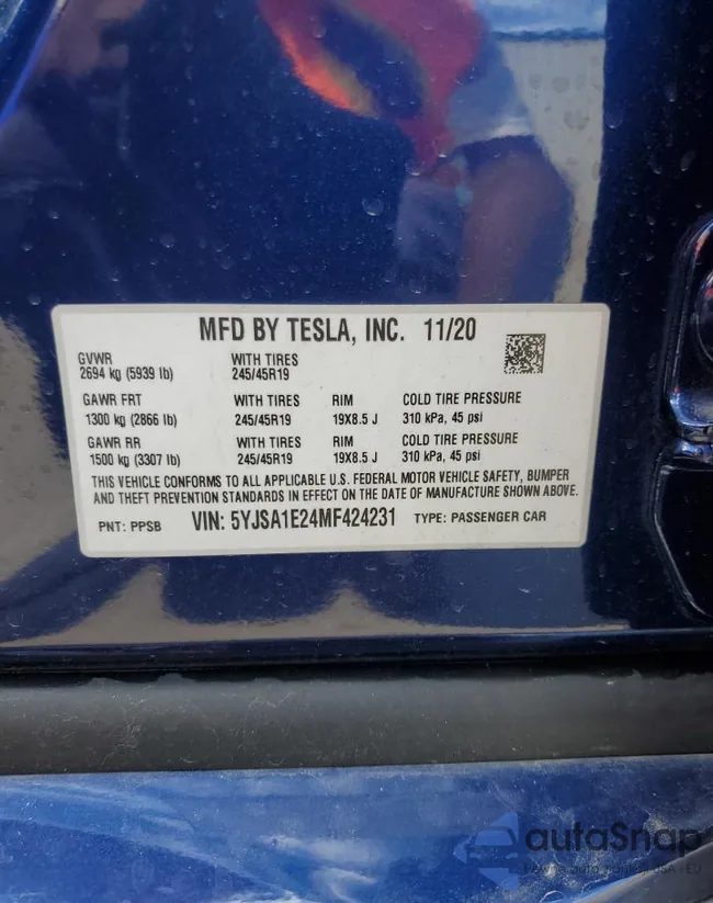 5YJSA1E24MF424231: 81555505