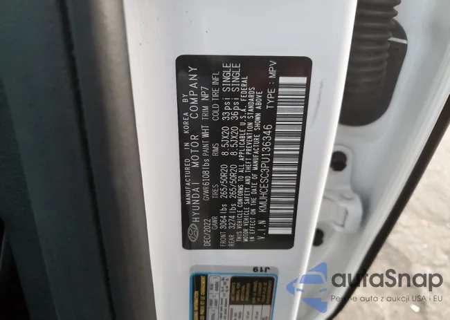 KMUHCESC3PU136346: 80025995