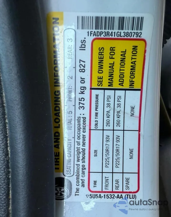 1FADP3R41GL380792: 84802685