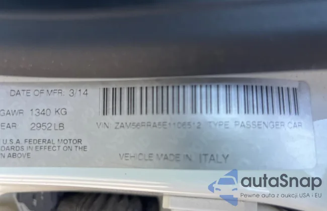 ZAM56RRA5E1106512: 81239055