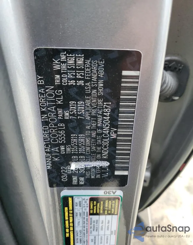 KNDC3DLC4N5044871: 80075985