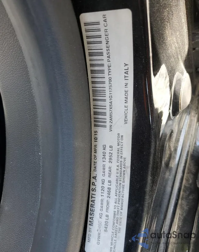 ZAM57XSA1G1175700: 71845595