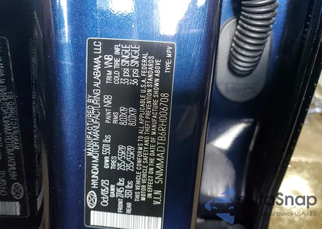 5NMMADTB6RH006708: 80086635