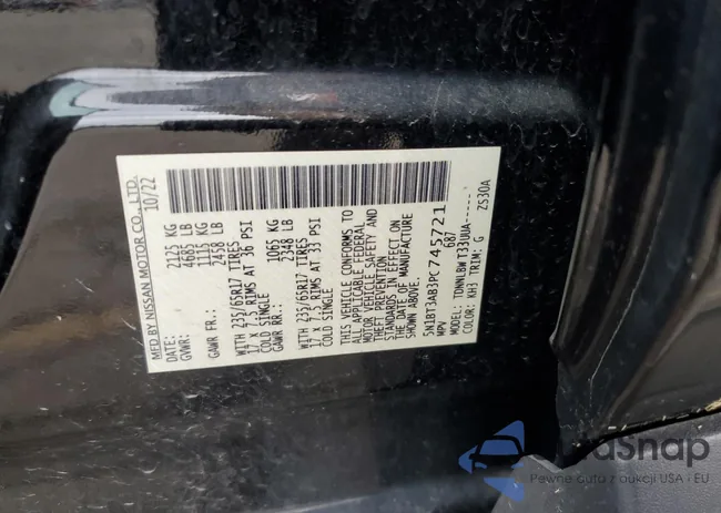 5N1BT3AB3PC745721: 81585175