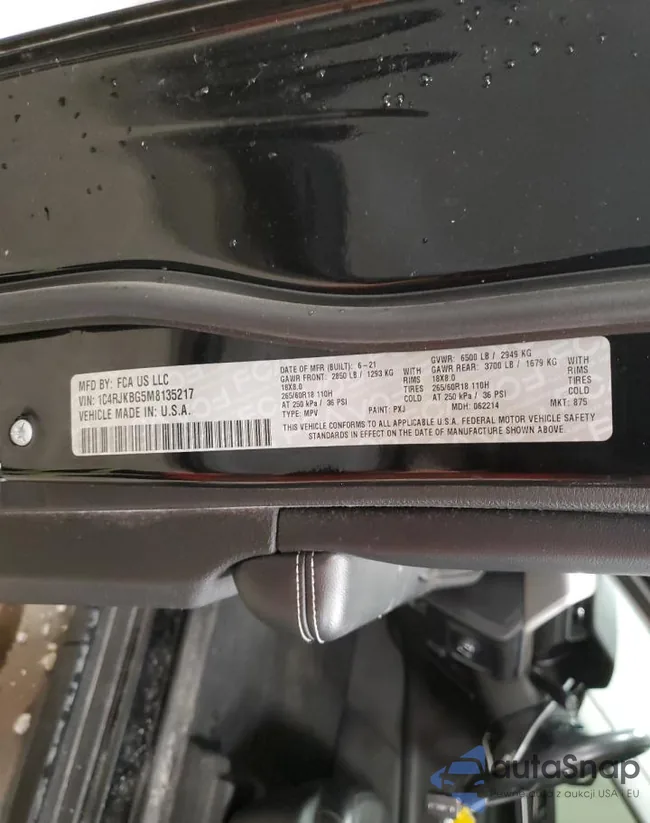 1C4RJKBG5M8135217: 68374965