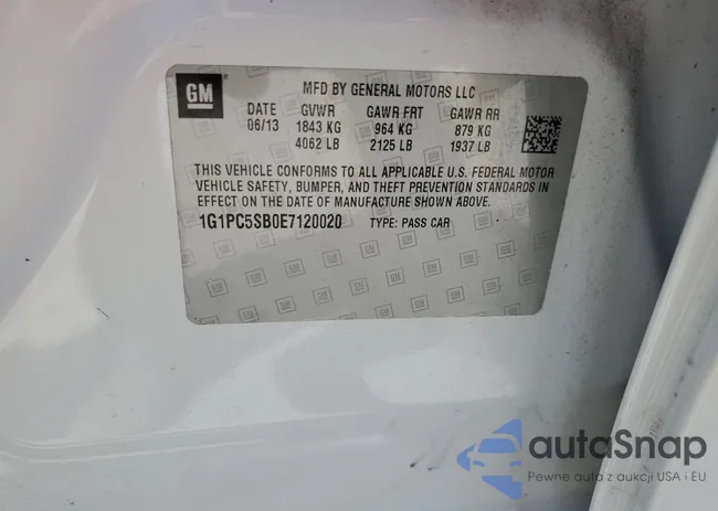 1G1PC5SB0E7120020: 80328715