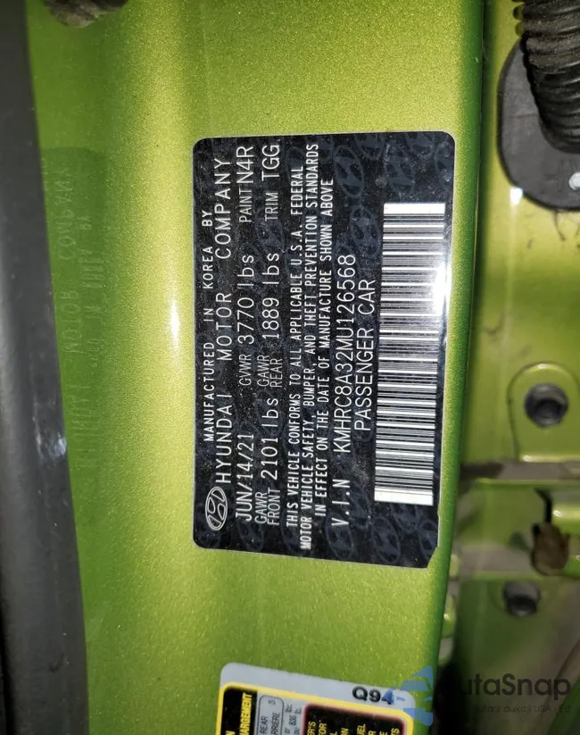 KMHRC8A32MU126568: 84565855