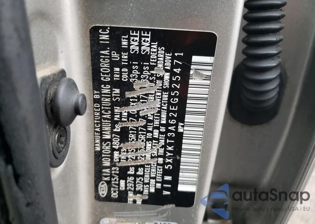 5XYKT3A62EG525471: 84255735