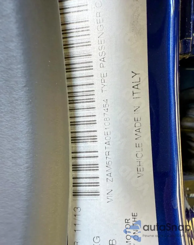 ZAM57RTA0E1087454: 81537105