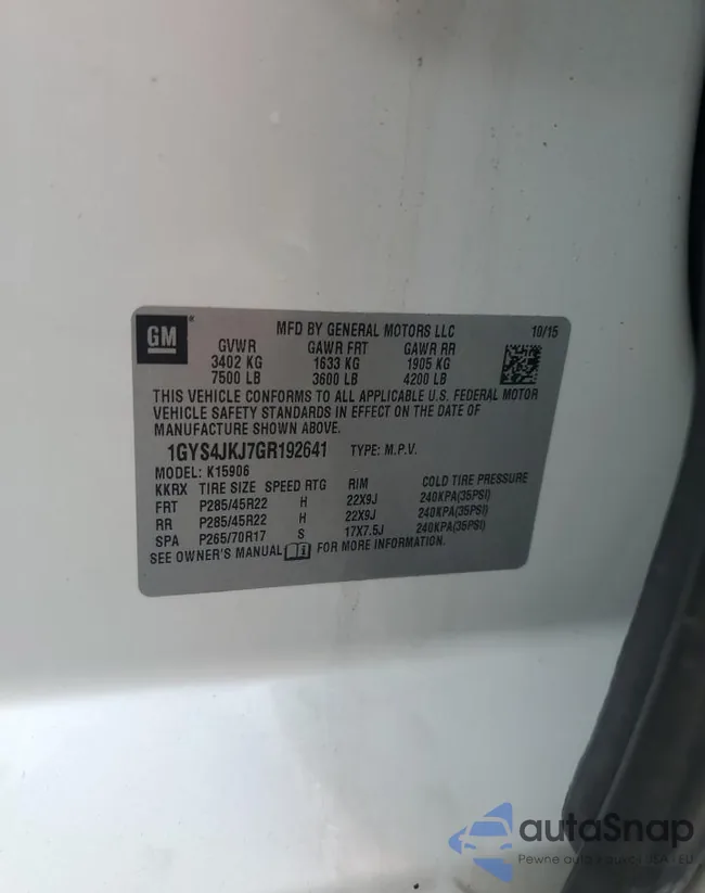 1GYS4JKJ7GR192641: 84586075