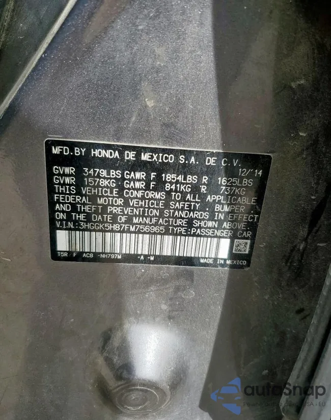 3HGGK5H87FM756965: 81643065