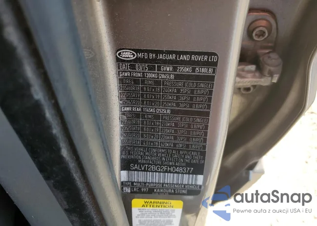 SALVT2BG2FH048377: 80576815