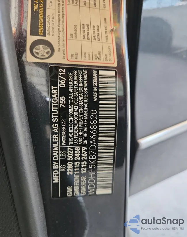 WDDHF5KB7DA668820: 71615535