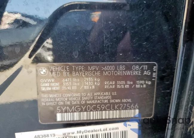 5YMGY0C59CLK27566: 71036695