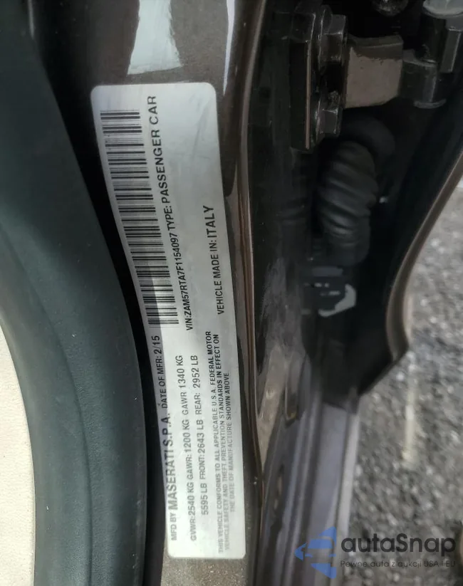 ZAM57RTA7F1154097: 80556185