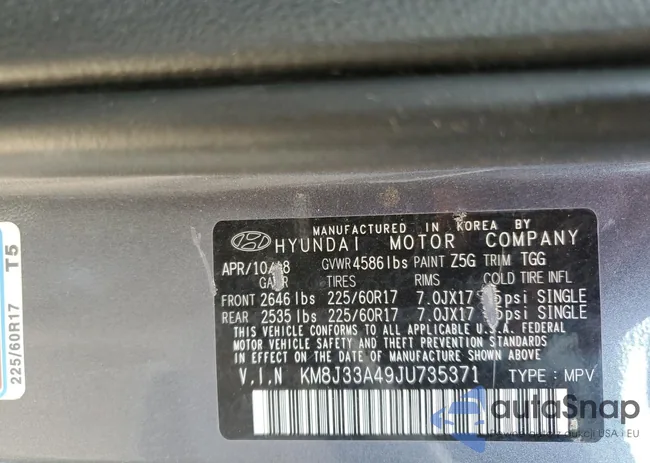 KM8J33A49JU735371: 80557935