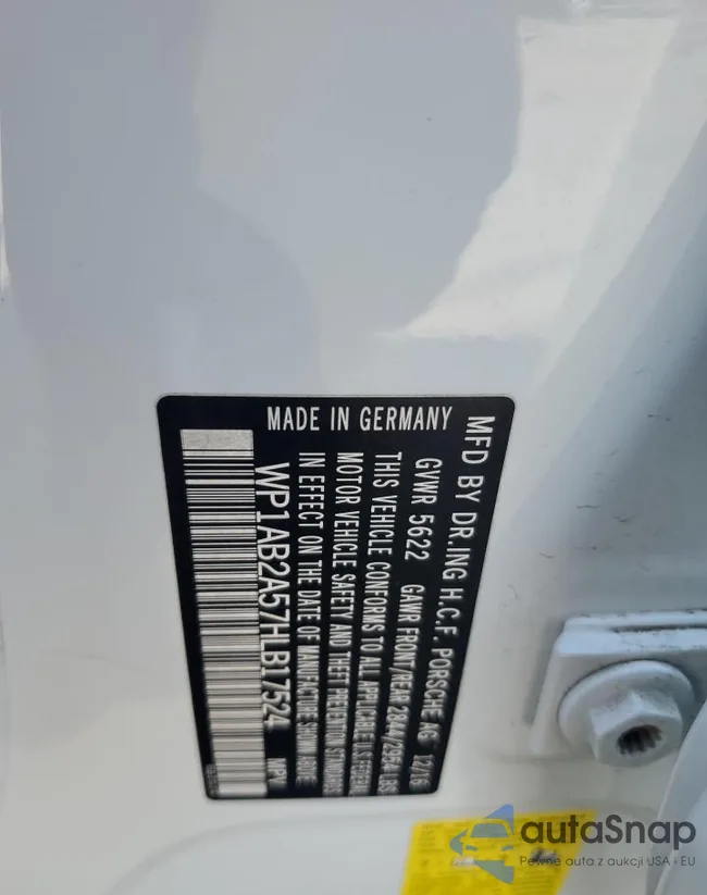 WP1AB2A57HLB17524: 80383135