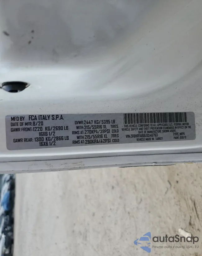 ZFBHRFAB8L6S46763: 73390465