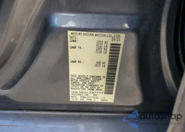 1N4AL3AP2FC297777: 82098985