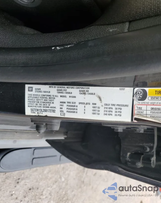 5GTEN13L288172782: 82149065