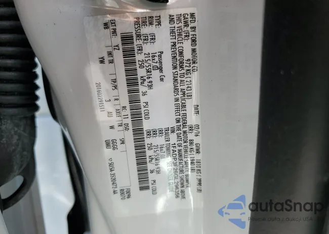 1FADP3F26GL296356: 80636615