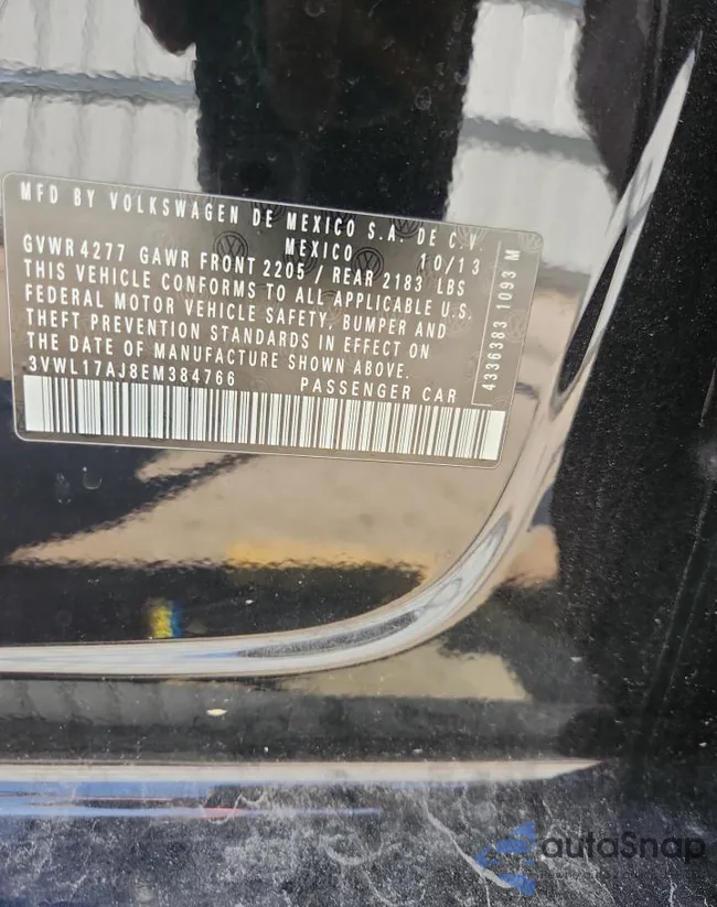 3VWL17AJ8EM384766: 81075615