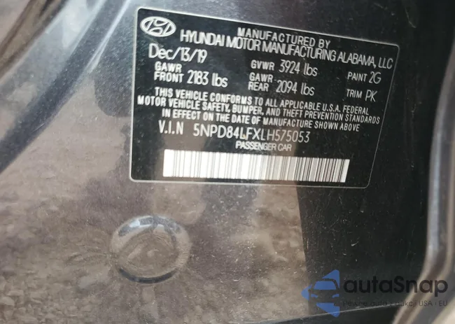 5NPD84LFXLH575053: 84050725