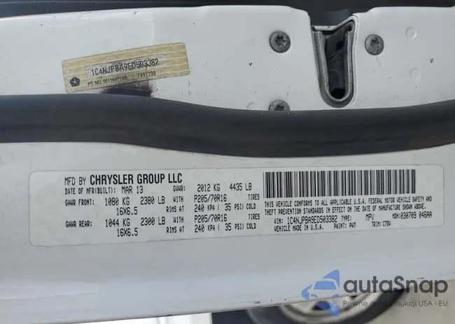 1C4NJPBA9ED503382: 83978405