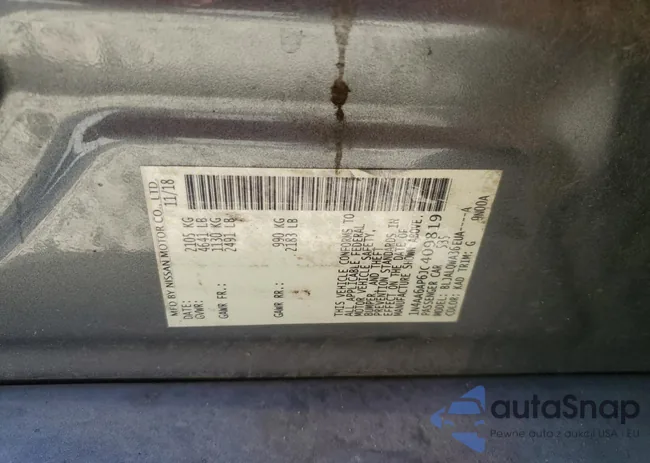 1N4AA6AP6JC409819: 77029634