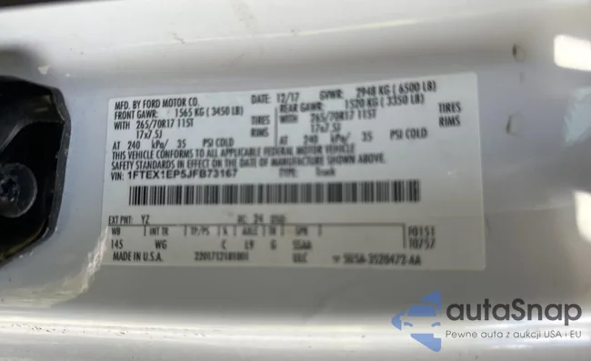 1FTEX1EP5JFB73167: 76917624