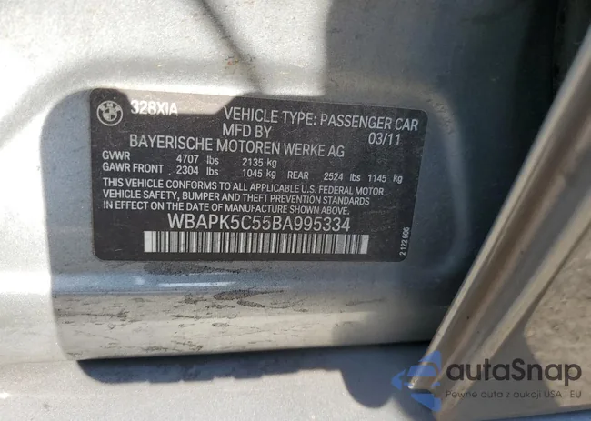 WBAPK5C55BA995334: 45465805