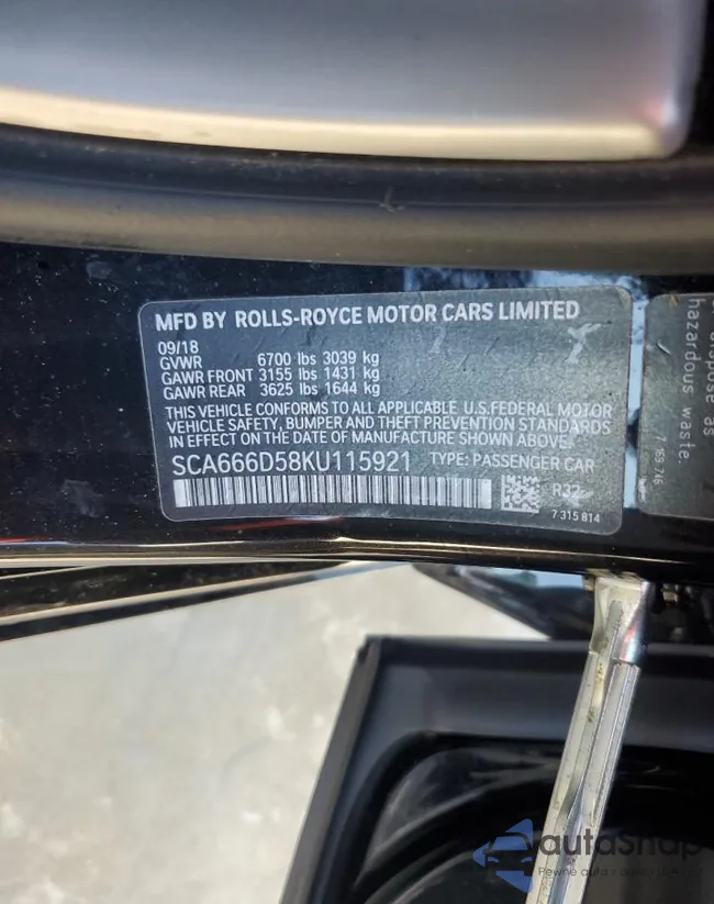 SCA666D58KU115921: 73912984