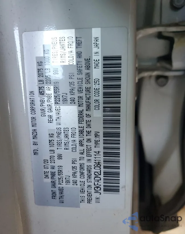 JM3KFADM2L0841114: 85145005