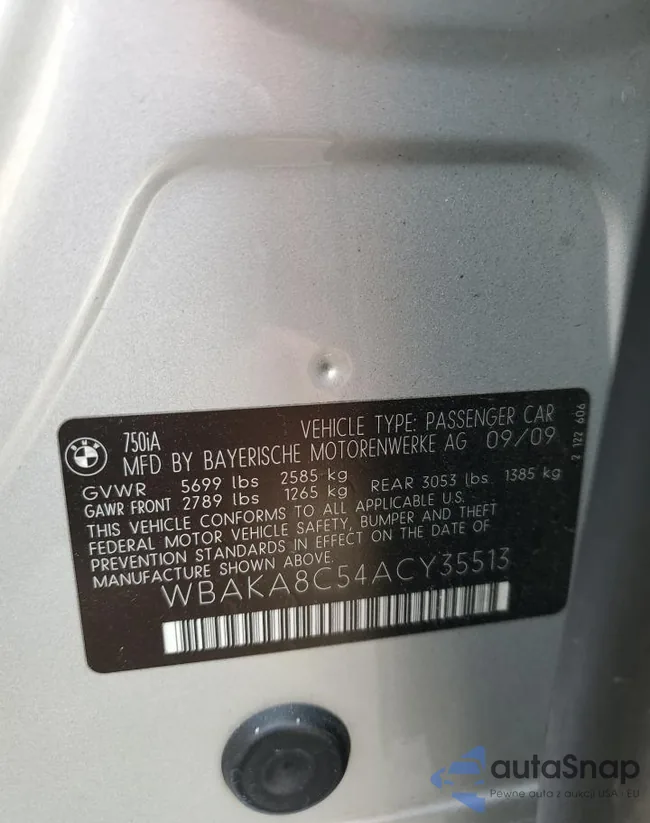 WBAKA8C54ACY35513: 90472315