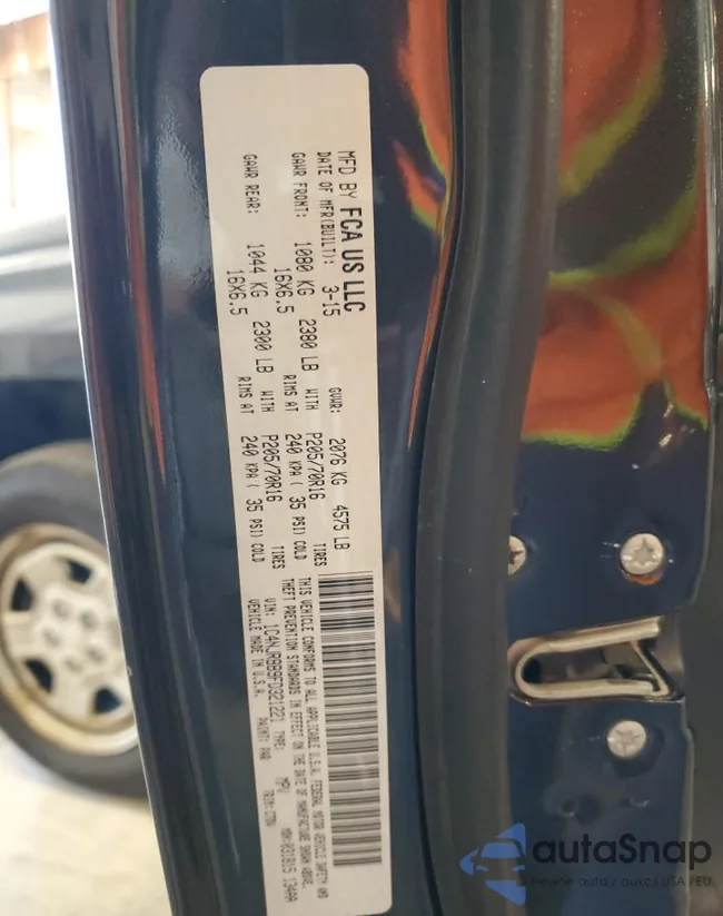 1C4NJRBB9FD321221: 90632765