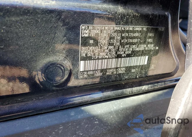 2T3P1RFV3MW162421: 85553075